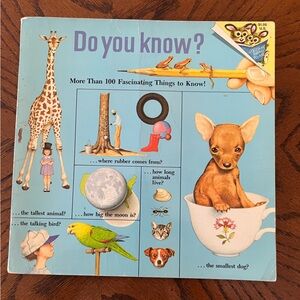 Vintage kids book | 1979 | Do you know?